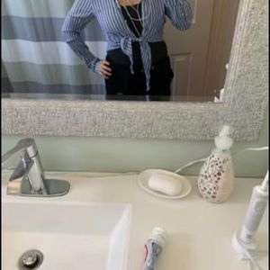 J Crew Button Up Blouse